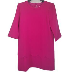 Kate Spade Demi Shift Scalloped Edge Dress